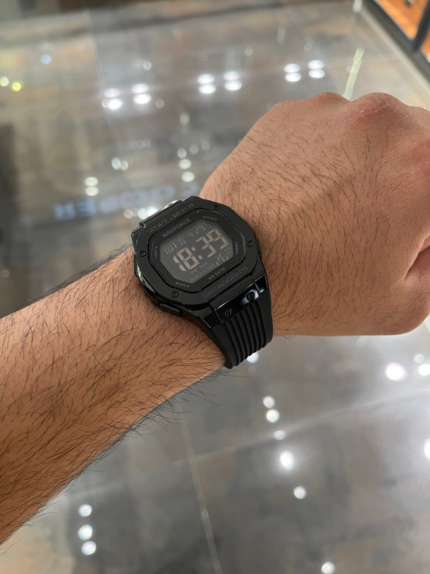 عکس ناویفورس اورجینال مدل NF7113 رنگ مشکی