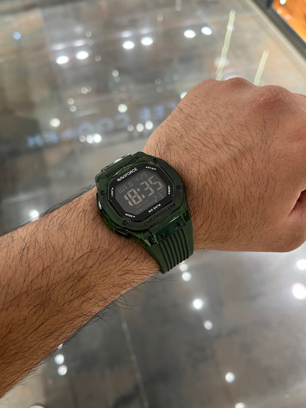 عکس ناویفورس اورجینال مدل NF7113 رنگ سبز