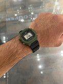 عکس کاسیو W-218H اورجینال رنگ مشکی سبز