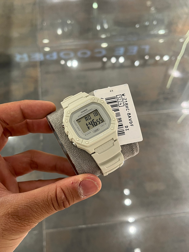 عکس کاسیو W-218H اورجینال رنگ سفید